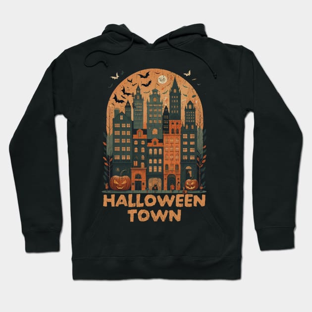 halloweentown - town scary Hoodie by mnd_Ξkh0s